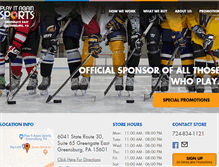 Tablet Screenshot of playitagainsportsgreensburg.com